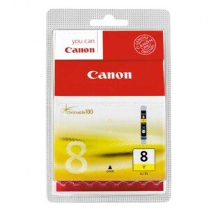 CANON CLI-8 Y - originálna cartridge, žltá, 13ml