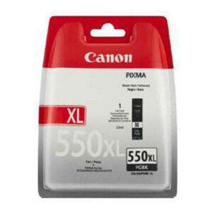 CANON PGI-550-BK XL BK - originálna cartridge, čierna, 22ml