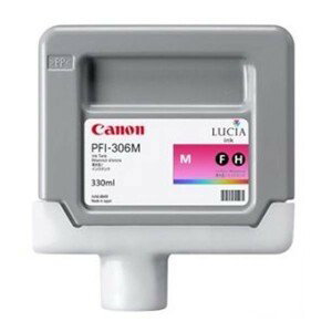 CANON PFI-306 M - originálna cartridge, purpurová, 330ml