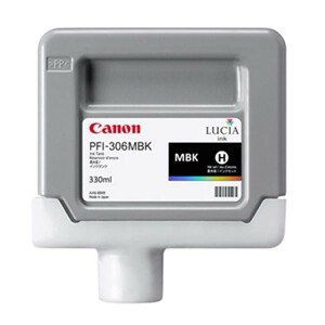 CANON PFI-306 MBK - originálna cartridge, matne čierna, 330ml