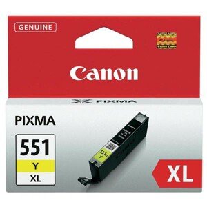 CANON CLI-551-Y XL Y - originálna cartridge, žltá, 11ml