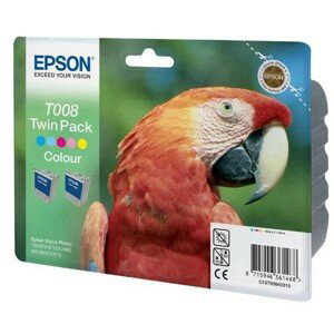 EPSON T0084 (C13T00840310) - originálna cartridge, farebná, 440 strán 2ks