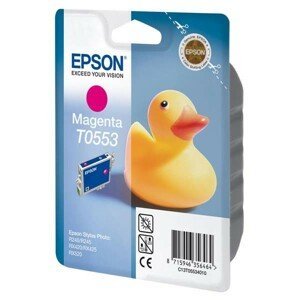 EPSON T0553 (C13T05534010) - originálna cartridge, purpurová, 8ml