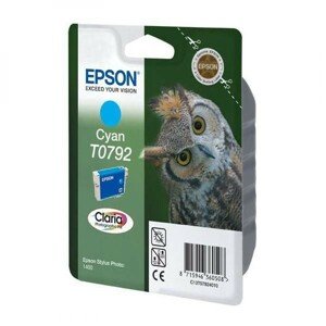 EPSON T0792 (C13T07924010) - originálna cartridge, azúrová, 11ml