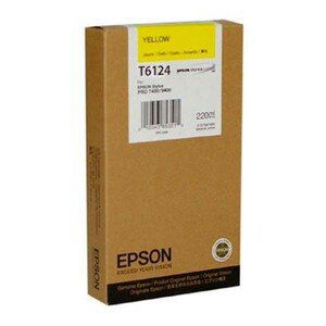 EPSON T6124 (C13T612400) - originálna cartridge, žltá, 220ml