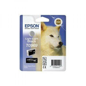 EPSON T0969 (C13T09694010) - originálna cartridge, svetlo svetlo čierna, 13ml