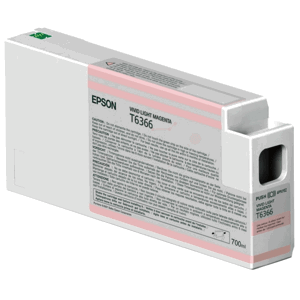 EPSON T6366 (C13T636600) - originálna cartridge, svetlo purpurová, 700ml