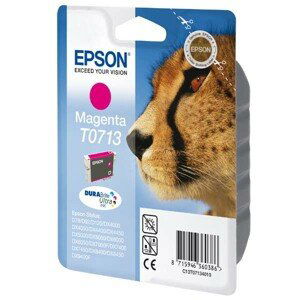 EPSON T0713 (C13T07134011) - originálna cartridge, purpurová, 270 strán