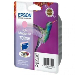 EPSON T0806 (C13T08064011) - originálna cartridge, svetlo purpurová, 7,4ml