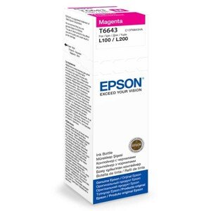 EPSON T6643 (C13T66434A) - originálna cartridge, purpurová, 70ml