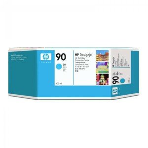 HP C5061A - originálna cartridge HP 90, azúrová, 400ml