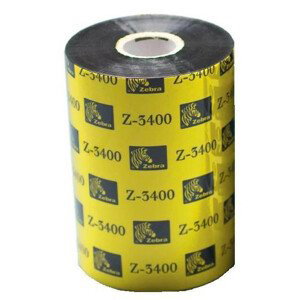 Zebra páska 3400 wax/resin. šírka 110mm. dĺžka 450