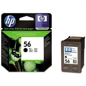 HP C6656AE - originálna cartridge HP 56, čierna, 19ml