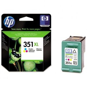 HP CB338EE - originálna cartridge HP 351-XL, farebná, 14ml