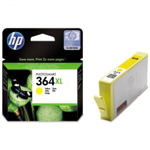 HP CB325EE - originálna cartridge HP 364-XL, žltá, 7ml