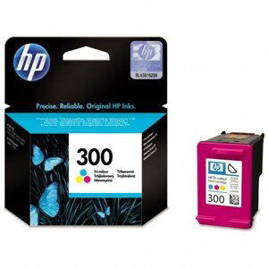 HP CC643EE - originálna cartridge HP 300, farebná, 4ml