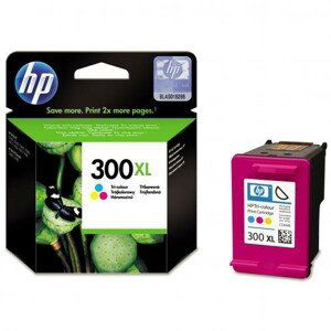 HP CC644EE - originálna cartridge HP 300-XL, farebná, 11ml