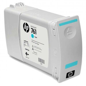 HP CM994A - originálna cartridge HP 761, azúrová, 400ml