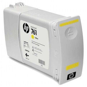 HP CM992A - originálna cartridge HP 761, žltá, 400ml