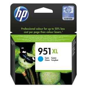 HP CN046AE - originálna cartridge HP 951-XL, azúrová, 24ml