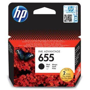 HP CZ109AE - originálna cartridge HP 655, čierna, 14ml