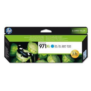 HP CN626AE - originálna cartridge HP 971-XL, azúrová, 86,5ml