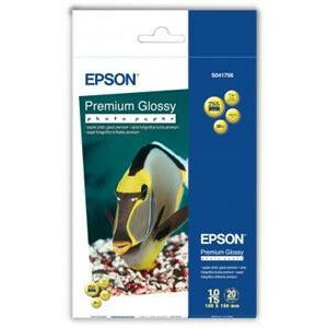 EPSON Paper Premium Glossy Photo 10x15,255g (20lis)