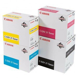CANON C-EXV21 Y - originálny toner, žltý, 14000 strán