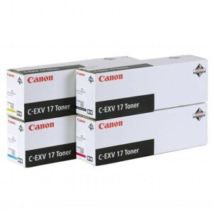 CANON C-EXV17 BK - originálny toner, čierny, 27000 strán