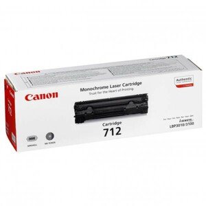 CANON CRG712 BK - originálny toner, čierny, 1500 strán