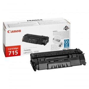 CANON CRG715H BK - originálny toner, čierny, 7000 strán