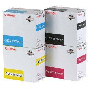 CANON C-EXV19 Y - originálny toner, žltý, 16000 strán