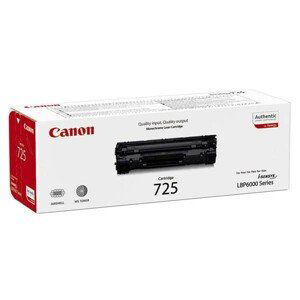 CANON CRG725 BK - originálny toner, čierny, 1600 strán