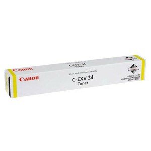 CANON C-EXV34 Y - originálny toner, žltý, 19000 strán