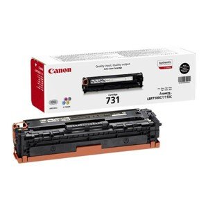 CANON CRG-731 BK - originálny toner, čierny, 1400 strán