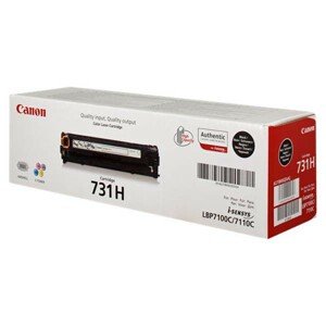 CANON CRG731H BK - originálny toner, čierny, 2400 strán