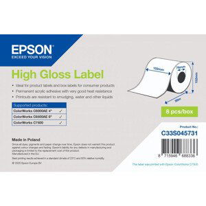 EPSON High Gloss Label - Continuous Roll: 102mm x 58m