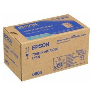 EPSON C13S050604 - originálny toner, azúrový, 7500 strán