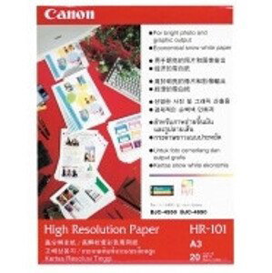 Canon fotopapier HR-101 - A3 - 106g/m2 - 100 listov - matný