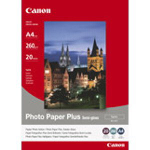 Canon fotopapier SG-201 - A4 - 260g/m2 - 20 listov - pololesklý
