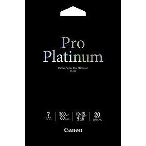 Canon fotopapier PT-101 - 10x15cm (4x6inch) - 300g/m2 - 20 listov - lesklý