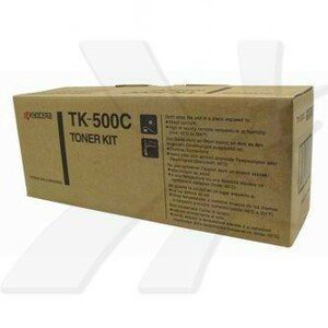 KYOCERA TK500C - originálny toner, azúrový, 8000 strán