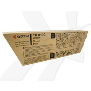 KYOCERA TK810C - originálny toner, azúrový, 20000 strán