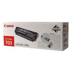 CANON CRG703 BK - originálny toner, čierny, 2500 strán