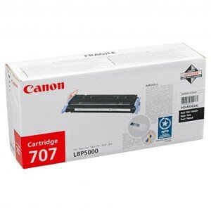 CANON CRG707 BK - originálny toner, čierny, 2500 strán