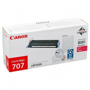 CANON CRG707 M - originálny toner, purpurový, 2000 strán