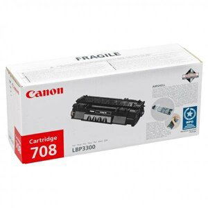 CANON CRG708 BK - originálny toner, čierny, 2500 strán