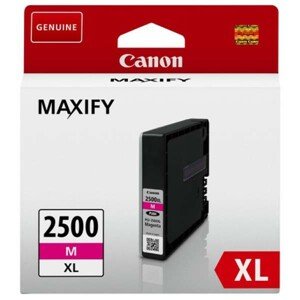 CANON PGI-2500-XL M - originálna cartridge, purpurová, 19,3ml