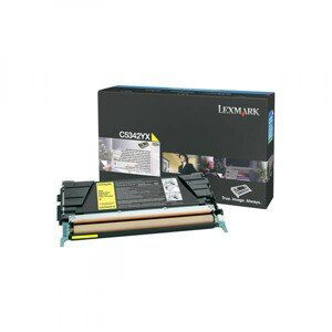 LEXMARK C5342YX - originálny toner, žltý, 7000 strán