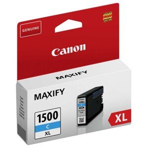 CANON PGI-1500-XL C - originálna cartridge, azúrová, 12ml